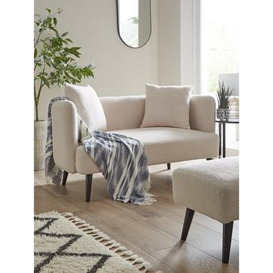 Very Home Jamie 2 Seater Boucle Sofa And Footstool Set - Fsc&Reg Certified