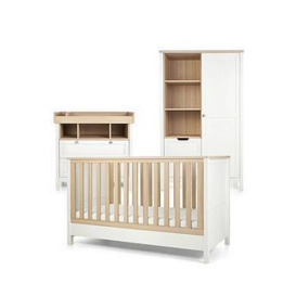 Mamas & Papas Harwell 3 Piece Furniture Range - White/Natural, White/Natural