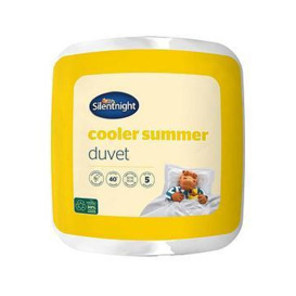 Silentnight Cooler Summer 4.5 Tog Duvet -  White