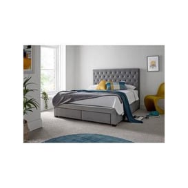 Simi 2 Drawer Footend Bed With Mattress Options (Buy And Save!) - Bed Frame With Platinum Pocket Mattress