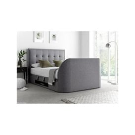 Lilly Tv Ottoman Bed With Mattress Options (Buy And Save!) - Fits Up To 43 Inch Tv - Bed Frame With Gold Memory Mattress