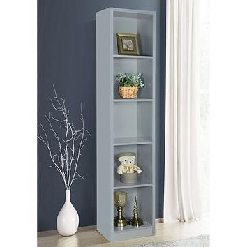 Everyday Metro Tall Bookcase - Grey - Fsc&Reg Certified