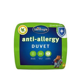 Silentnight Anti Allergy, Anti Bacterial 10.5 Tog Duvet - White