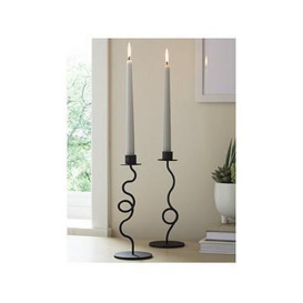 Very Home Set Of 2 Curly Candle Holders