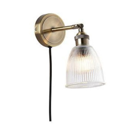 Very Home Hellie Plug-In Wall Light