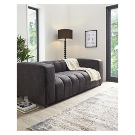 Very Home Jay Fabric 2 Seater Sofa - Charcoal - Fsc&Reg Certified