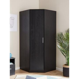 Everyday Panama Corner Wardrobe - Black - Fsc&Reg Certified