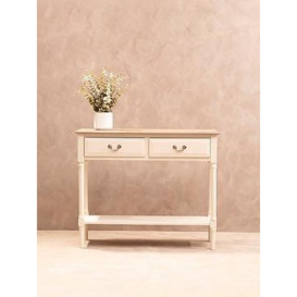 Premier Housewares Heritage 2 Drawer Console Table