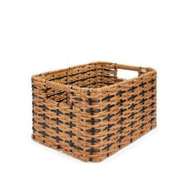 Very Home Rectangle Black/Natural Basket