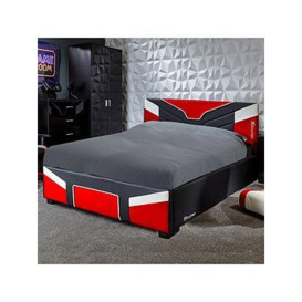 X Rocker Cerberus Bed Mk2- Bed In A Box, Red