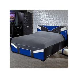 X Rocker Cerberus Bed Mk2- Bed In A Box, Blue
