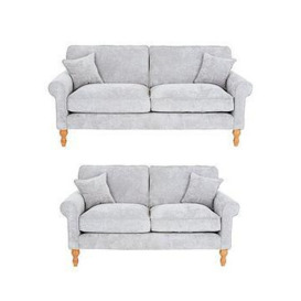 Very Home William 3 Seater + 2 Seater Fabric Sofa Set (Buy &Amp Save!)