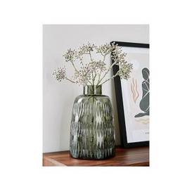 Very Home Etched Glass Vase