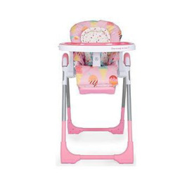 Cosatto Noodle 0+ Highchair, with Newborn Recline - Ice Ice Baby, Pink