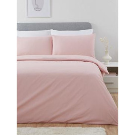 Everyday Easy Care Polycotton Duvet Cover And Pillowcase Set