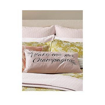 Ted Baker Wake Me For Champagne Cushion - Pink