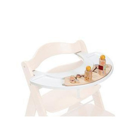 Hauck Alpha Play Wooden Highchair Play Set and Tray- Sorting, Multi