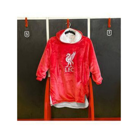 Liverpool FC LFC Wearable Fleece Hoodie, One Colour, Size Large
