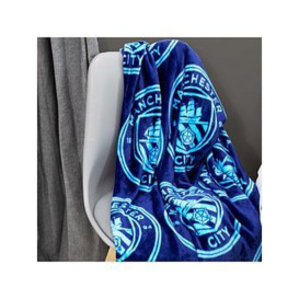 Manchester City Man City Panel Fleece Blanket