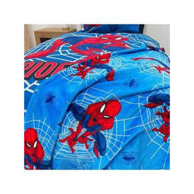 Spiderman Crimefighter Fleece Blanket, One Colour