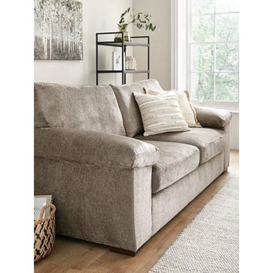 Very Home Salerno Standard 2 Seater Fabric Sofa - Taupe - Fsc&Reg Certified