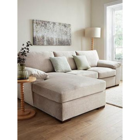 Very Home Eliza Left Hand Corner Fabric Chaise Sofa - Fsc&Reg Certified
