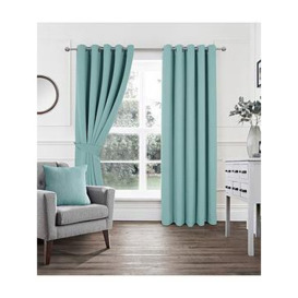 Woven Blackout Eyelet Curtains