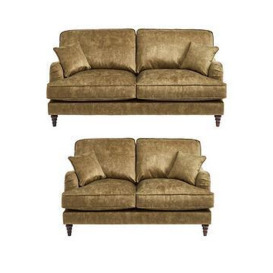 Very Home Hariott 3 Seater + 2 Seater Fabric Sofa Set (Buy And Save!)