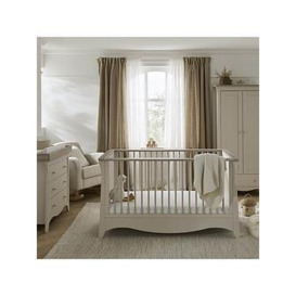 CuddleCo Clara 3-Piece Nursery Furniture Set - Cashmere/Ash, One Colour