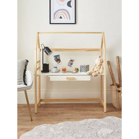 Very Home Pixie Height Adjustable Desk - White - Fsc&Reg Certified