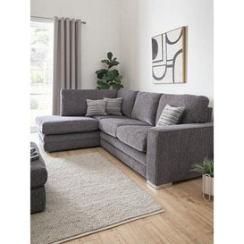 Very Home Minc Fabric Left Hand Corner Chaise Sofa