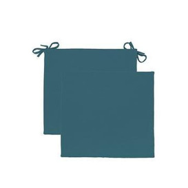 Very Home Pack Of 2 Seat Pads - Blue