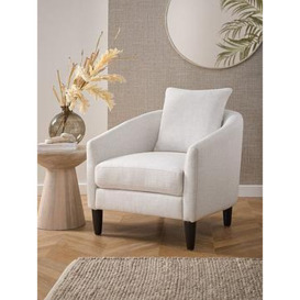 Michelle Keegan Home Carla Fabric Accent Chair - Natural