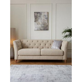 Very Home Nigella 3 Seater Fabric Sofa - Natural