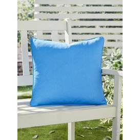 Fusion Plain Dye Outdoor Cushion - Blue