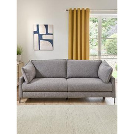 Very Home Ava Fabric 3 Seater Manual Recliner Sofa - Dark Grey