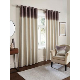 Fusion Strata Ombre Dim-Out Eyelet Curtains