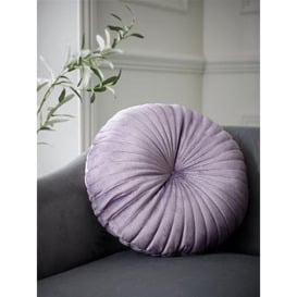 Catherine Lansfield So Soft Velvet Touch Round Cushion