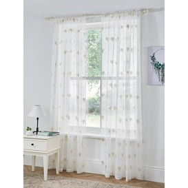 Very Home Linden Slot Top Voile Curtains
