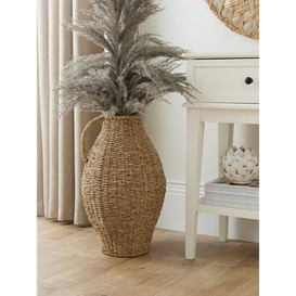 Very Home Woven Vase With Handle 52Cm