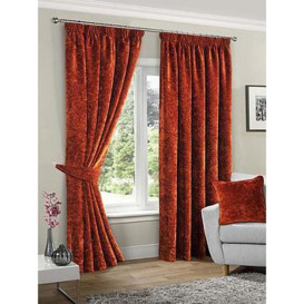 Very Home Camden Chenille Blackout Pleat Curtains 90X108