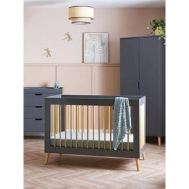 Obaby Maya Mini 3 Piece Room Set - Slate with Natural, One Colour