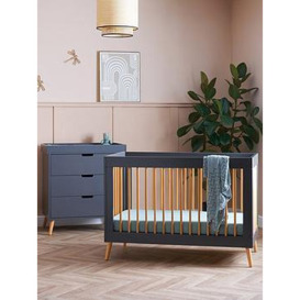 Obaby Maya Mini 2 Piece Room Set - Slate with Natural, One Colour