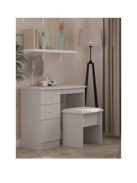 Swift Verve Ready Assembled Dressing Table With Stool - Fsc&Reg Certified