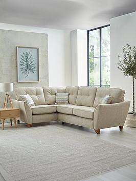 Very Home Ashley Small Left Hand Double Arm Corner Sofa