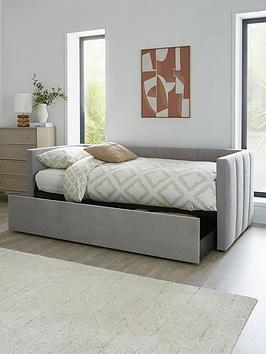 The Very Collection York Day Bed With Trundle Under Bed With Mattress Options (Buy & Save!)