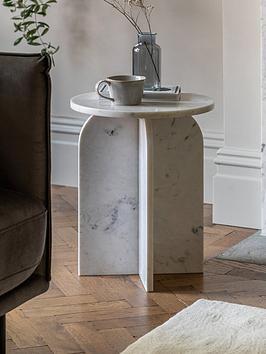 Gallery Direct Amina Side Table White by Very