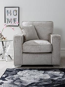 Very Home Chicago Deluxe Fabric Armchair - Made To Order In The Uk