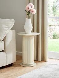 The Very Collection Cora Pedestal Side Table