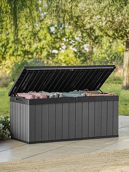 Keter Darwin 120 Storage Box Grey by Very